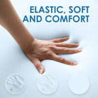 KingChii 3 Inch Thick Memory Foam Camping Mattress With Removable Waterproof Topper And Travel Bag