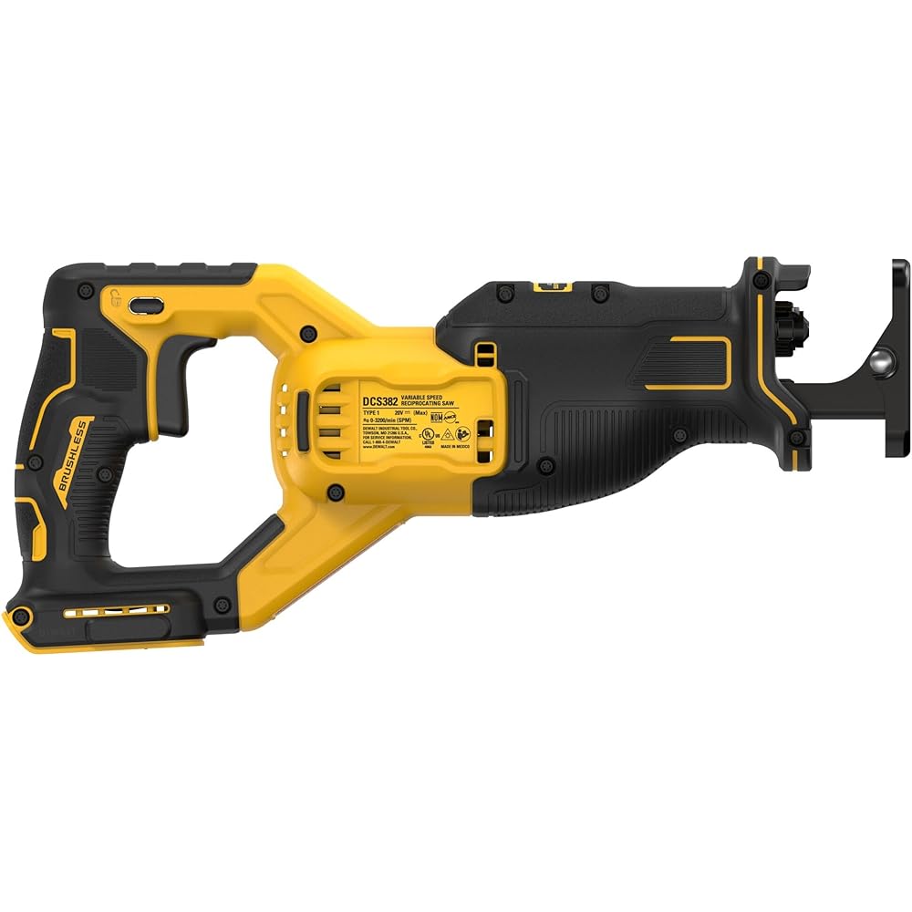 DEWALT 20V MAX Cordless Reciprocating Saw, Tool Only - DCS382B