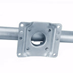 1000 lb Boat Trailer Tongue Jack With Swivel Wheel - Zinc-Plated Finish