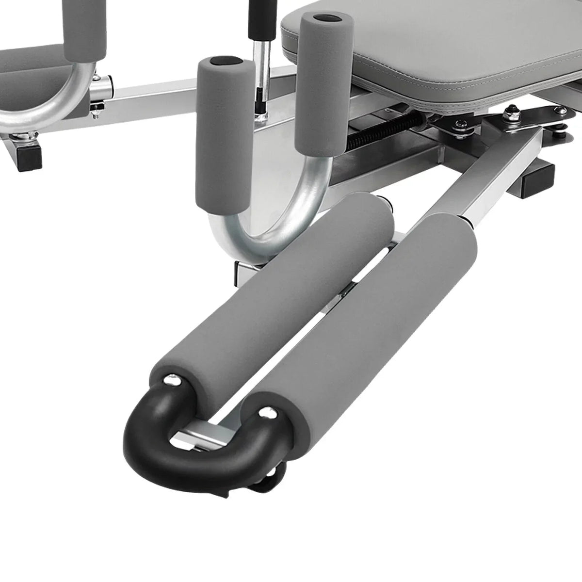 Leg Stretcher Training Machine, Steel, Gray, 330 lbs Capacity