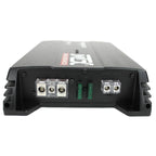 MTX Terminator Dual Loaded 12in 1200W Car Subwoofer Enclosure With Amplifier And 8-Gauge Amp Kit