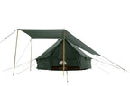 White Duck Outdoors Regatta Bell Tent Awning, Desert Red, 10 ft - Complete Canopy With Poles