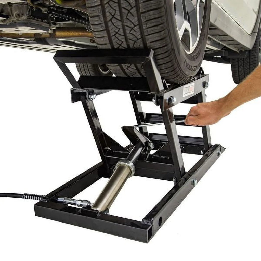 Hydraulic Car Lift with Ramps – 3,000 lb. Capacity per Pair, 15.5" Max Lift Height