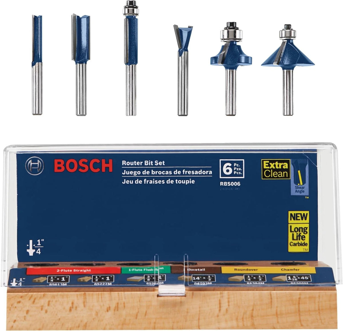 BOSCH Wood Router Tool Combo Kit, 12 Amp, 2.25 Horsepower - 1617EVSPK