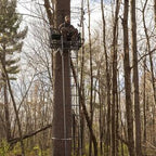 21-Foot 2-Person Ladder Treestand With Adjustable Shooting Rail