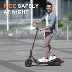Electric Scooter 350W/500W Motor, 8.5/10 Solid Tires, 19/22 Mph, 28/21/12 Miles Range