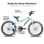 20-Inch/24-Inch Kids Mountain Bike, Single-Speed Bicycle