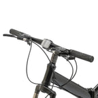 Aiqidi 26 Inch 21 Speed Full Suspension Folding Mountain Bike, Black