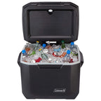 Coleman Xtreme 50 Quart 5-Day Hard Cooler With Wheels And Have-A-Seat Lid