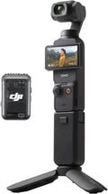 DJI Osmo Pocket 3 Vlogging Camera With Mic 2 1 TX + 1 RX, 1 Inch CMOS, 4K/240 fps, 3 Axis Stabilization - 6937224165571