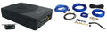 Rockville Slim Under-Seat Powered Car Subwoofer And Amp Installation Kit, 10in 800W - SS10P/RWK81