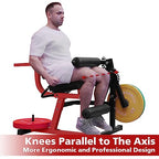 GMWD Leg Extension And Curl Machine - Adjustable Leg Exercise Bench