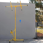 Stark USA Drywall Lift 11-ft Yellow Rolling Panel Hoist - 65044