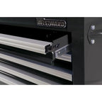 Westward Rolling Tool Cabinet, Black, 42 in x 18 15/16 in x 39 13/16 in, 13 Drawers - 32H892