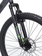 Genesis V2100 Men's Dual Suspension Mountain Bike, 26in, Slate Gray