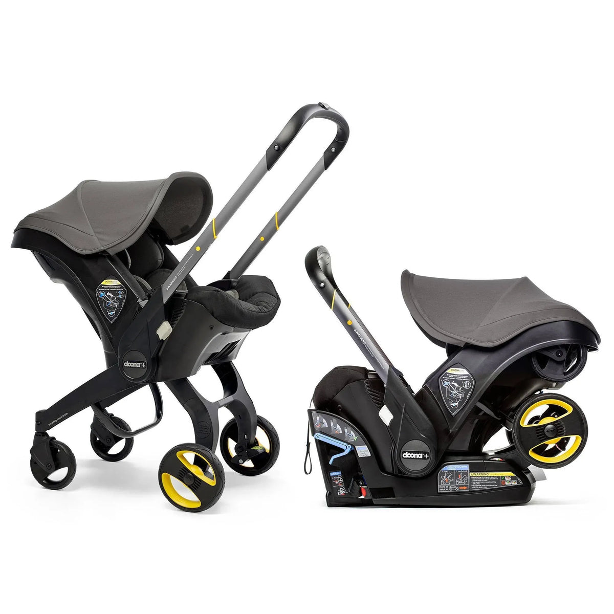 Doona Infant Car Seat u0026 Stroller - Grey Hound