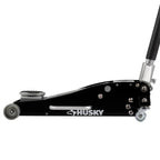 Husky 3-Ton Aluminum and Steel Car Jack, 4 in. to 18-1/2 - HPL4751