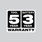 18V Lithium-Ion Cordless Compact Blower with 5.0Ah Battery and Charger