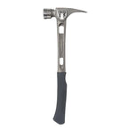 Stiletto 15 oz Ti-Bone III Titanium Hammer With Milled Face Curved Handle - TB3MC