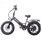 GOTRAX F3 500W Folding Fat Tire Electric Bike, 20in x 4in Tires, 20 MPH, 60 Mile Range - F3