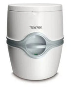 Thetford Porta Potti Portable Battery Powered Flush Travel Toilet, White - 565E