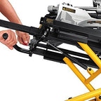 DEWALT Rolling Miter Saw Stand With Wheels, Yellow, 300 lb - DWX726
