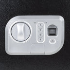Stalwart Electronic Biometric Safe With Fingerprint Lock And 2 Override Keys