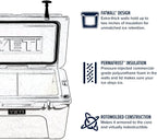 YETI Tundra 75 Cooler, Desert Tan - 100.75010000