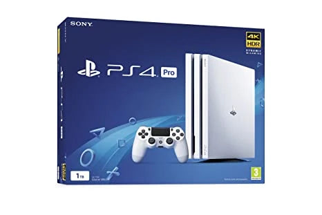 Sony PlayStation 4 Pro 1TB White 4K HDR Gaming Console - PS4 Pro