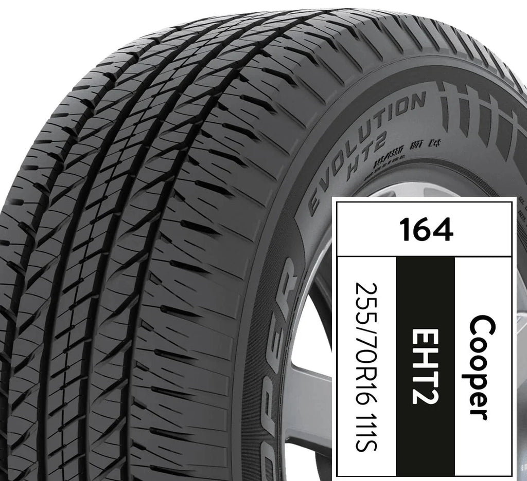 Cooper All-Season Tire 255/70R16 111S - Evolution HT2