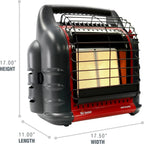 18,000 BTU Portable Propane Heater