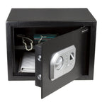 Stalwart Electronic Biometric Safe With Fingerprint Lock And 2 Override Keys