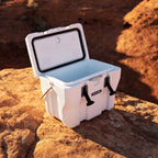 Lifetime Bear-Resistant High Performance Camping Cooler, 28 qt, 20 Can Capacity, Boulder Gray - 91289