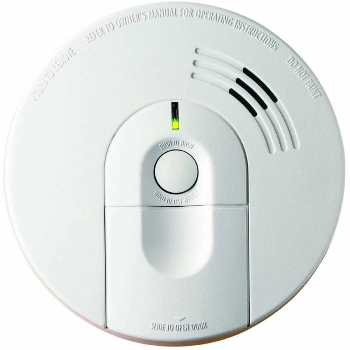 Kidde Firex Hardwired Ionization Smoke Alarm, White, 5.6-Inch Dia x 1.8-Inch - i4618