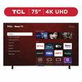 TCL 75 inch 4-Series 4K UHD HDR Roku Smart TV With Voice Control And AirPlay