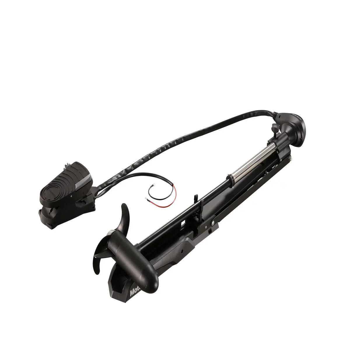 MotorGuide Freshwater Bow Mount Trolling Motor, Cable Steer, Foot-Control, 50-Inch Shaft, 55-Pound Peak Thrust - 940200100