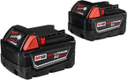 Milwaukee 18V 5Ah Lithium-Ion Battery 2 Pack - M18