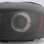 AKKON Black Smoked LED Halo Headlights And LED Tail Lights For 2006-2013 Chevy Impala And 2014-2016 Chevy Impala Limited