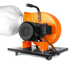 WEN Rolling Dust Collector With 7.4-Amp Induction Motor, 15-Gallon Bag