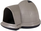 XL Igloo Dog House for Dogs 90-125 Lbs., All-Weather Pet Shelter, Made in USA