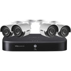 Lorex 1080p 8-Channel 1TB Wired DVR Security System With 4 Cameras
