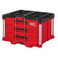 Milwaukee PACKOUT 3-Drawer Rolling Tool Box, 50 lbs Capacity - 48-22-8443