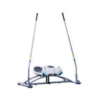 Aeroski Ski Fitness Workout Machine With Recoil Spring Resistance, Gray - 2.0