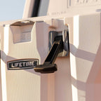 Lifetime Bear-Resistant High Performance Camping Cooler, 28 qt, 20 Can Capacity, Boulder Gray - 91289