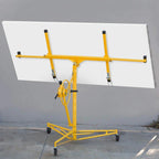 Stark USA Drywall Lift 11-ft Yellow Rolling Panel Hoist - 65044