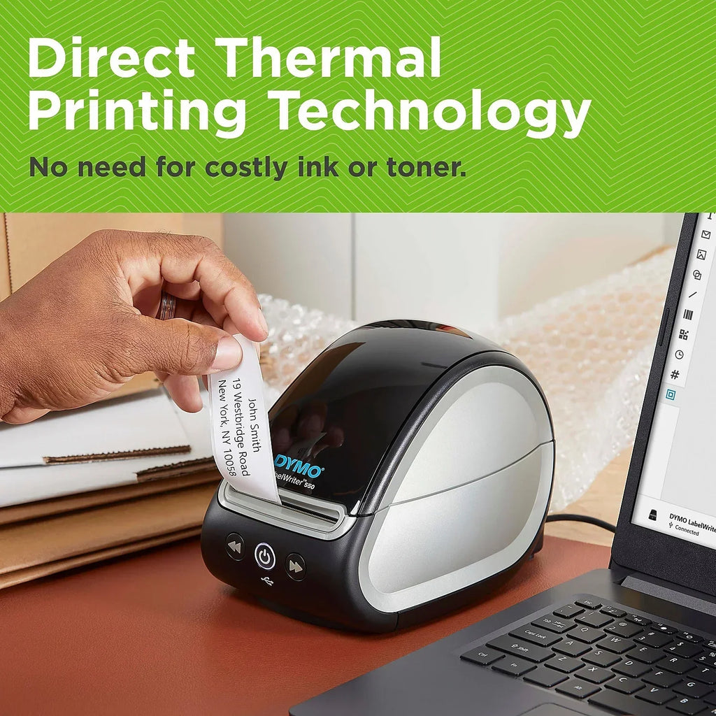 DYMO LabelWriter 550 Direct Thermal Label Printer, 1 Count - 2112552