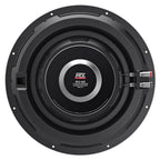 MTX Dual 3512-04S 12 in 1200W Shallow Car Subwoofers With Rockville Sealed Enclosure