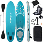 Inflatable Stand-Up Paddle Board With Seat, Blue, 10'5'' X 32'' X 6''