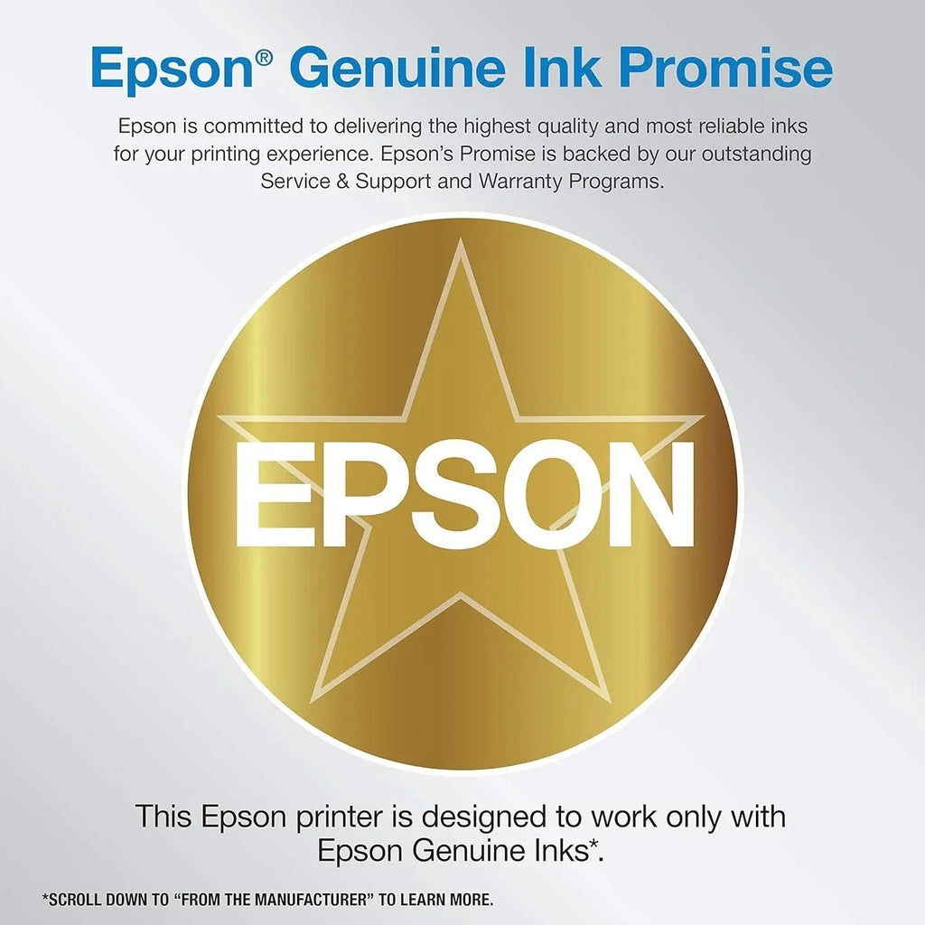 Epson EcoTank ET-4800 Wireless All-in-One Inkjet Printer, White - ET-4800