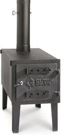Guide Gear Large Outdoor Wood Burning Stove With Chimney Pipe